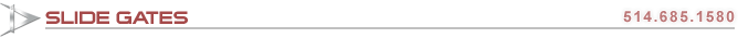 Slide Gates